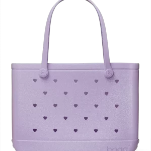 Original Bogg Bag - Heart Shimmer Lilac